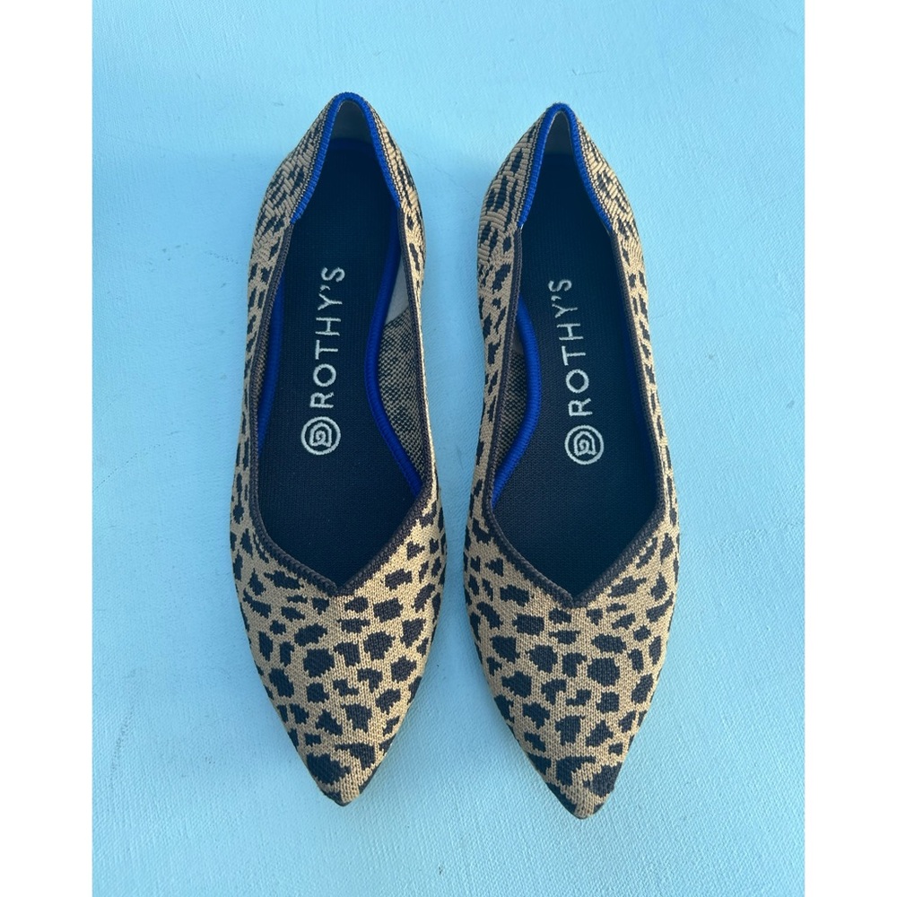 Rothy's Leopard Print Flats